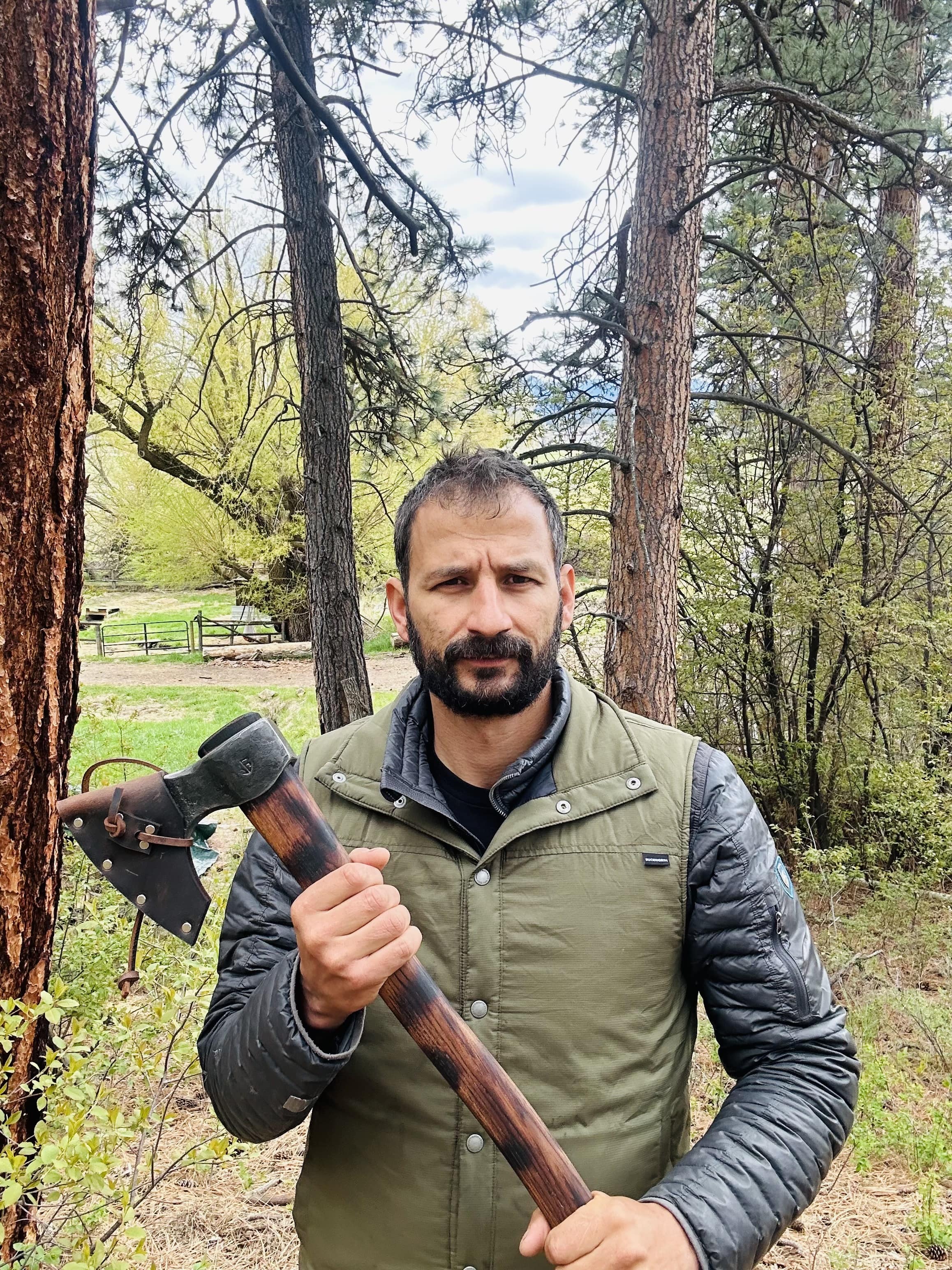 Jordan Jonas Wolverine Pack Axe, Wolverine Axe, Pack Axe, canadian